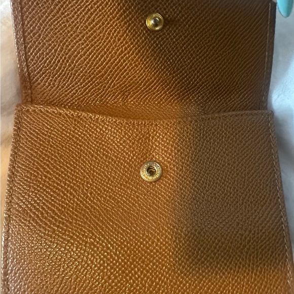 Bulgari Tan pebble Leather Wallet - Picture 3 of 3